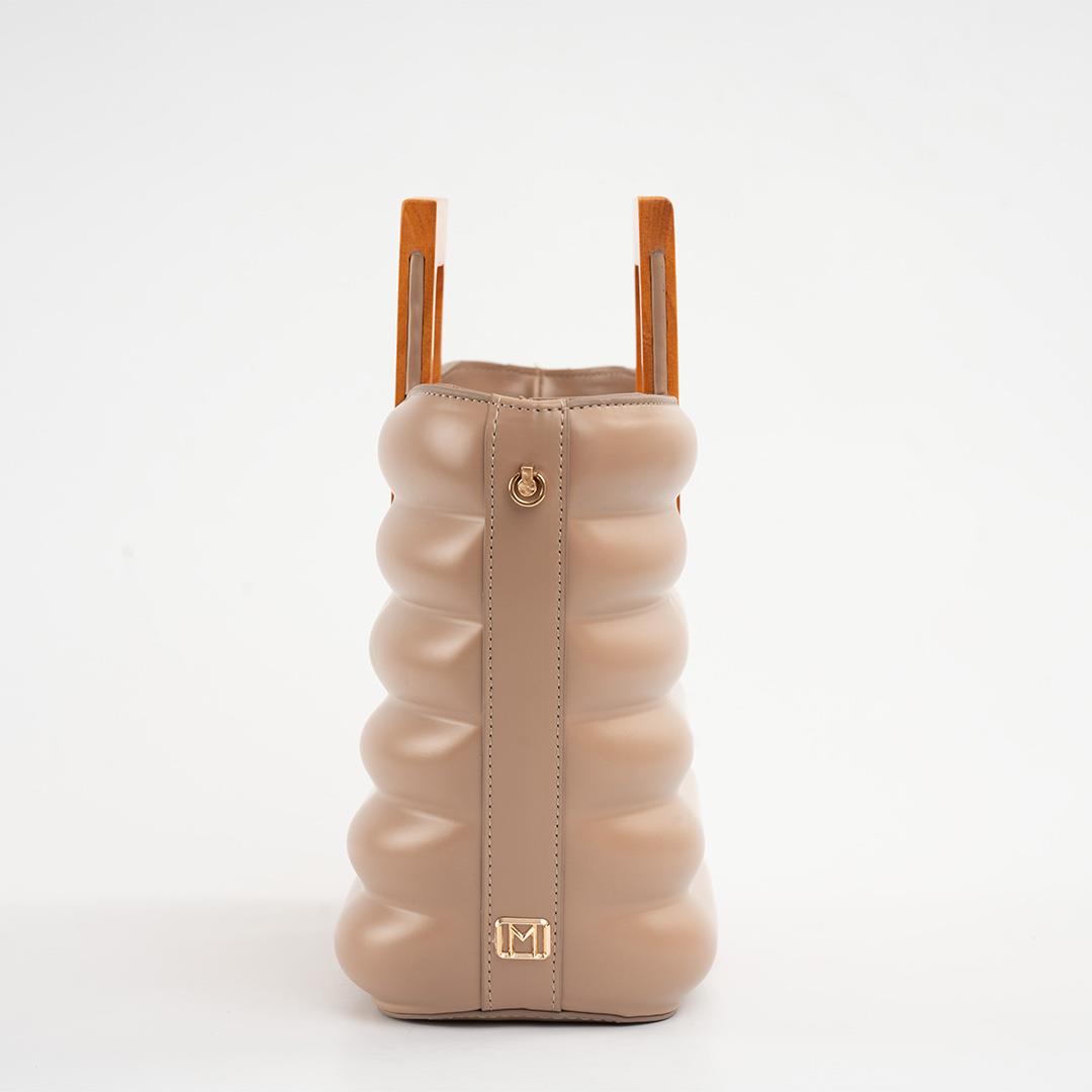 Matmazel Alexia Taupe Hand and Shoulder Bag