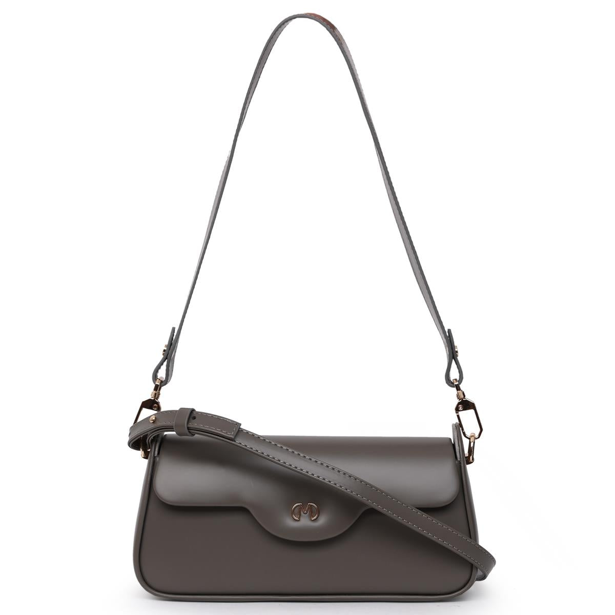 Matmazel Aureus Dark Gray Women’s Shoulder Bag