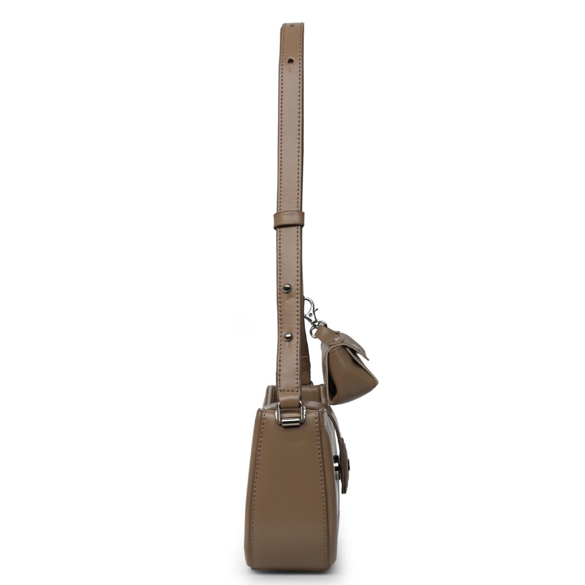 Matmazel Elation Taupe Women’s Shoulder Bag