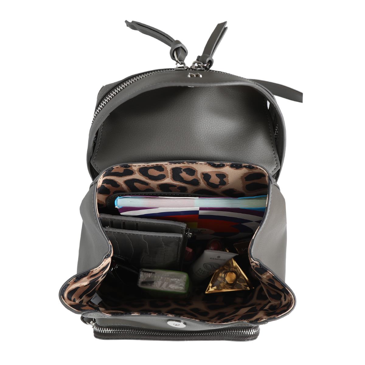 Matmazel Erisse Gray Backpack