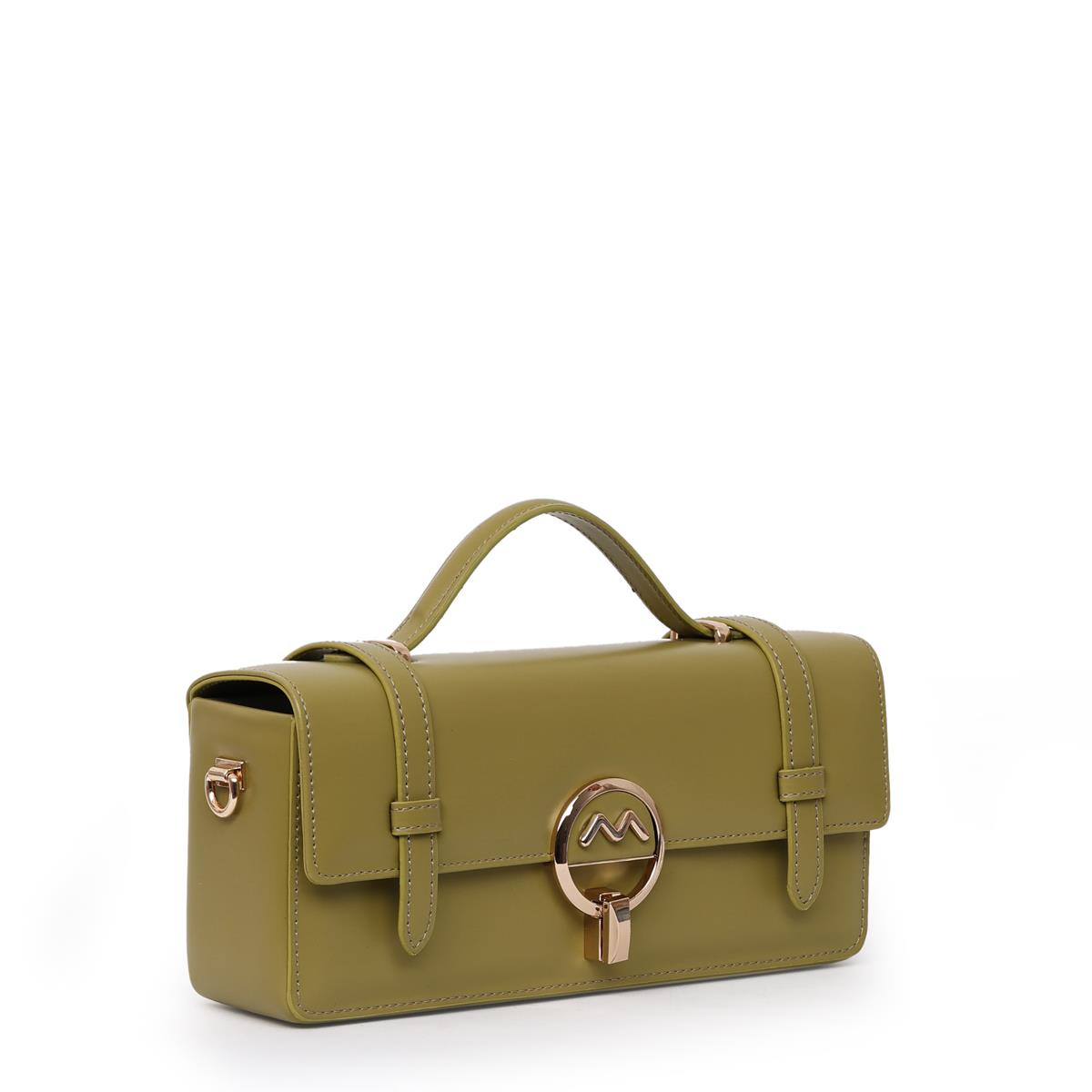 Matmazel Fomalhaut Olive Green Women’s Hand & Shoulder Bag