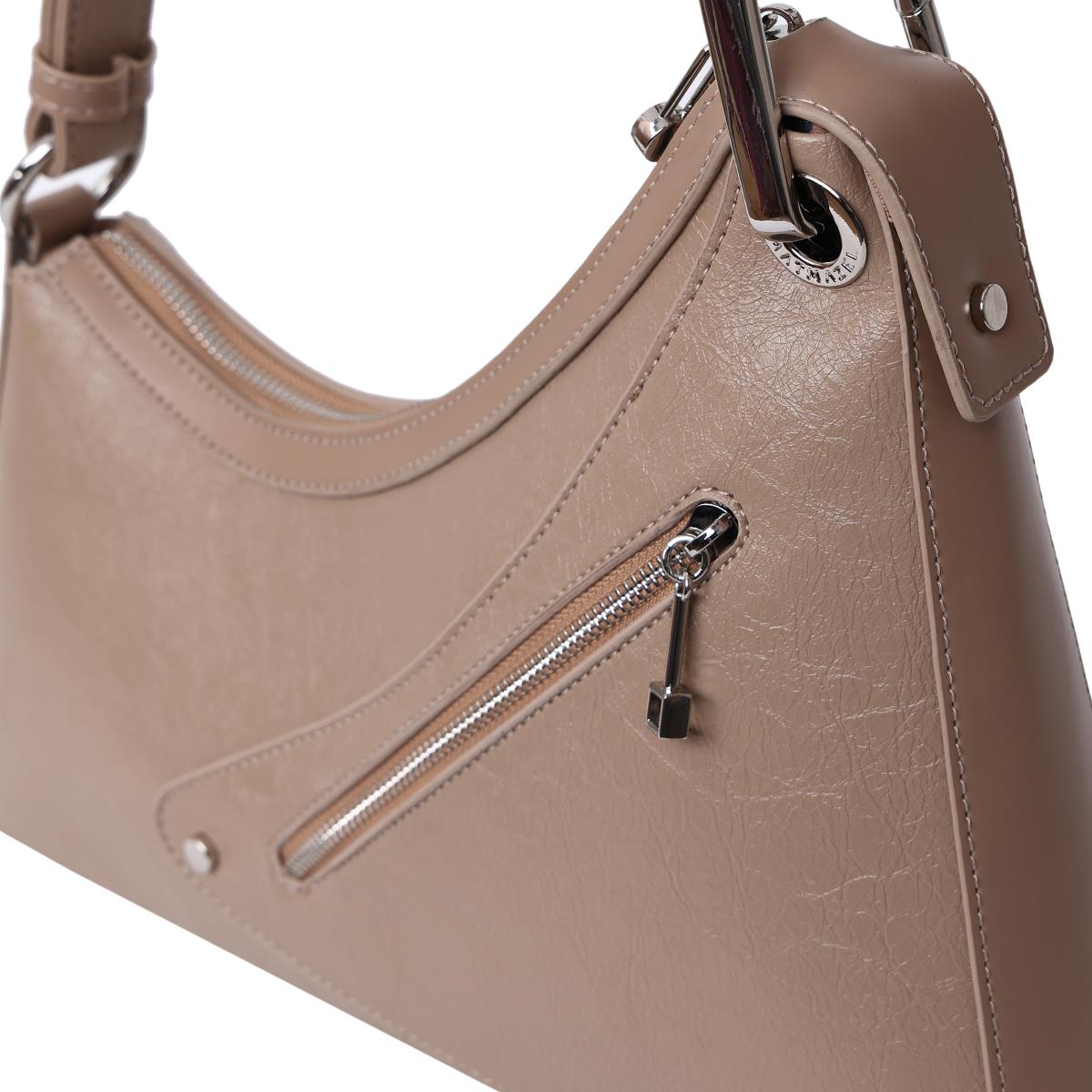 Matmazel Jabbah Taupe Women’s Shoulder Bag