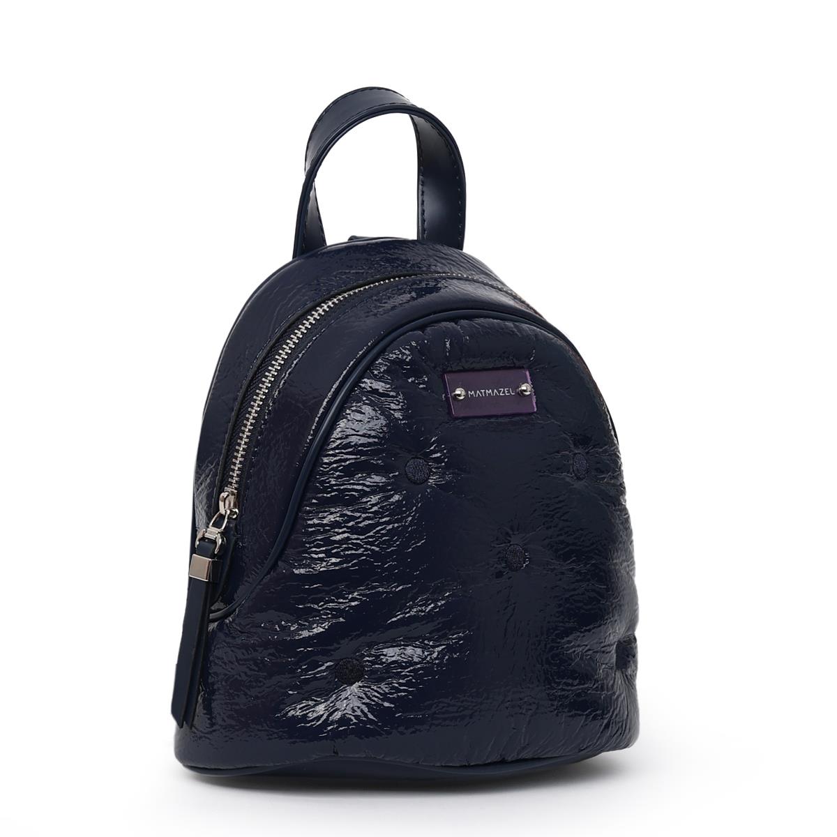 Matmazel Keid Navy Blue Women’s Backpack