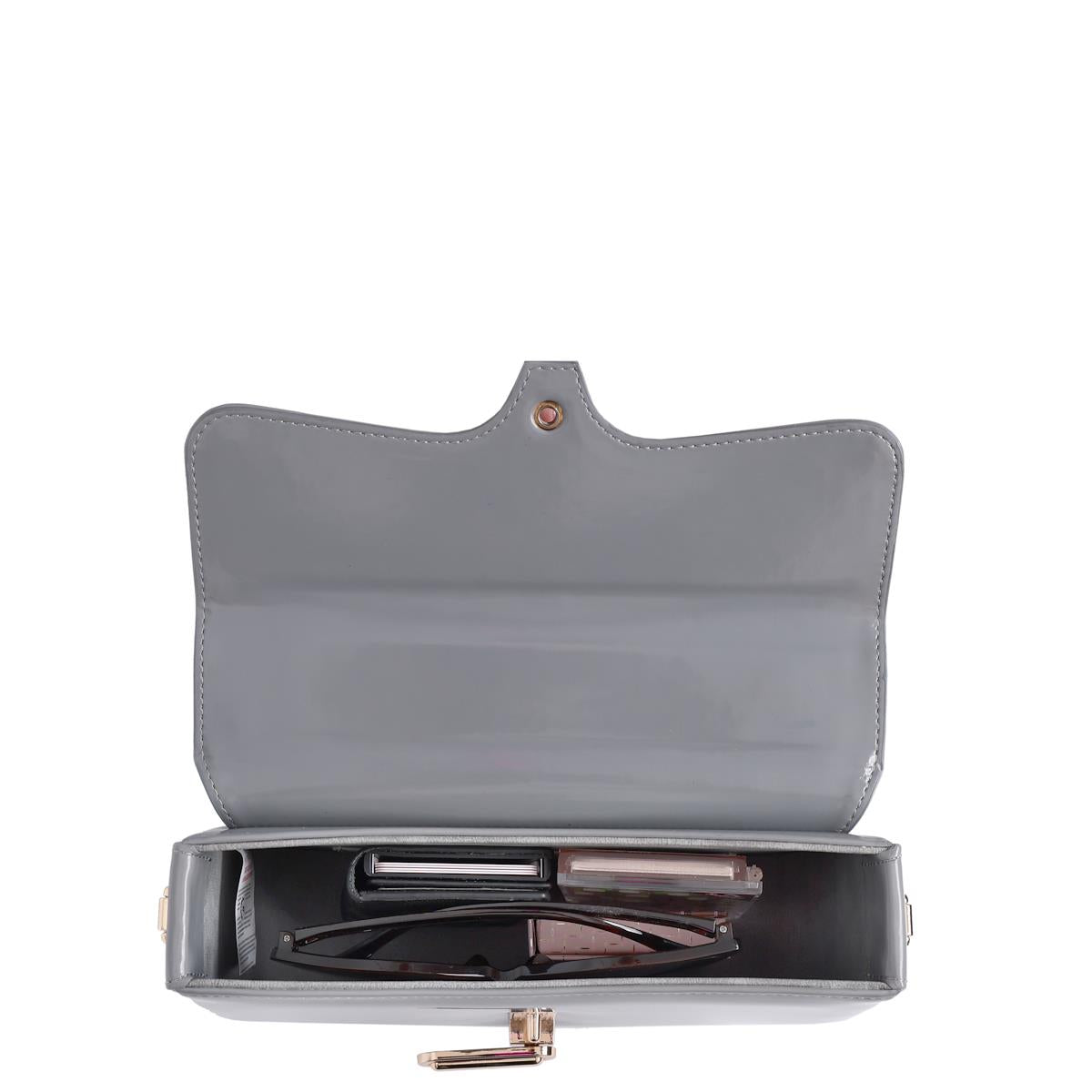 Matmazel Mintaka Gray Women’s Hand & Shoulder Bag