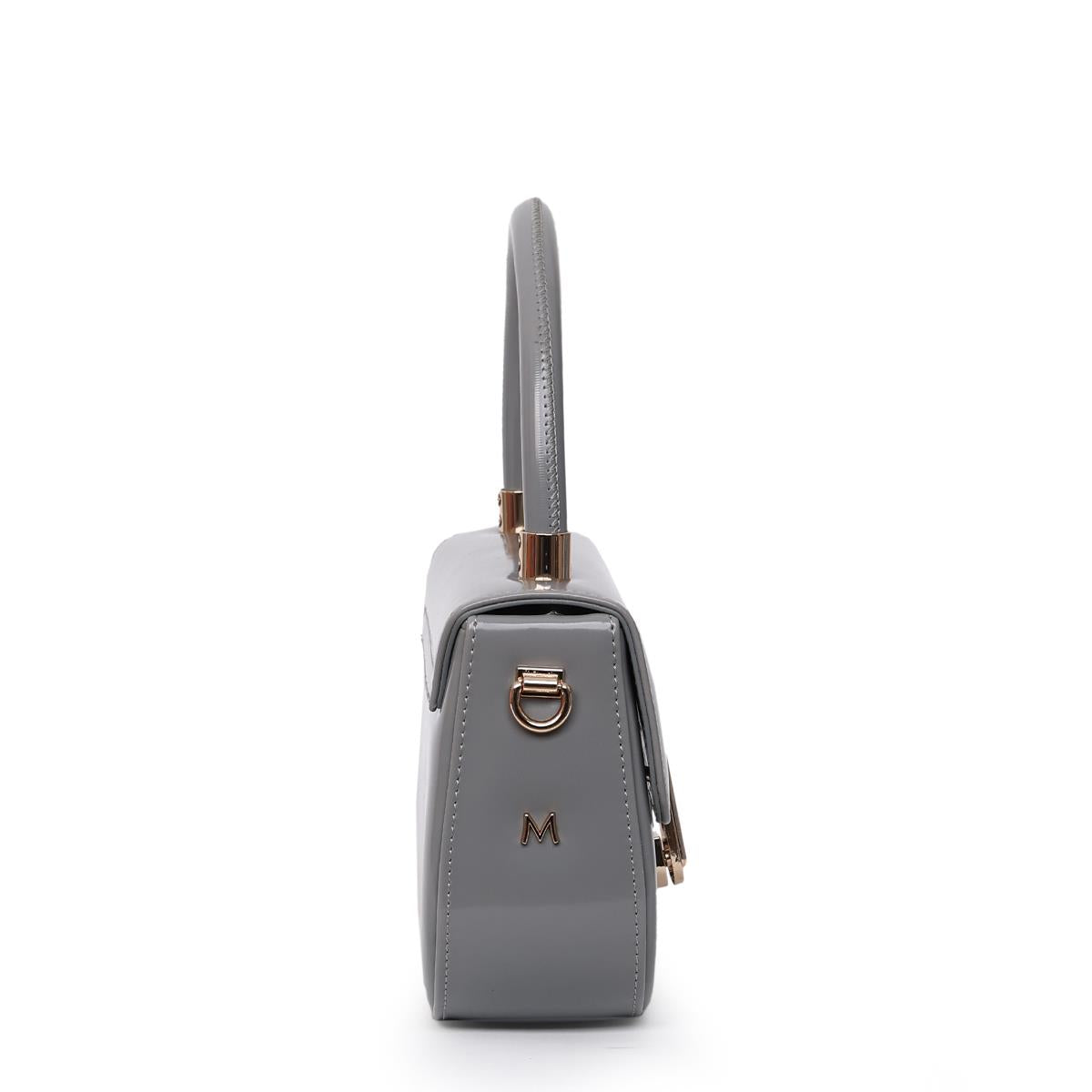 Matmazel Mintaka Gray Women’s Hand & Shoulder Bag