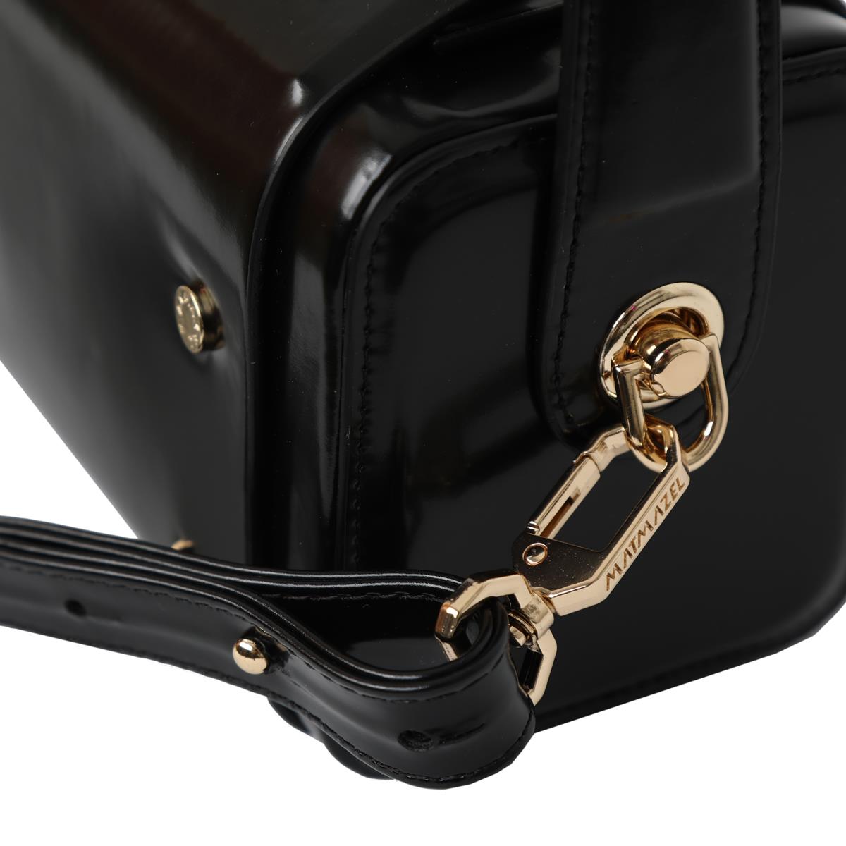 Matmazel Sadr Black Women’s Hand & Shoulder Bag
