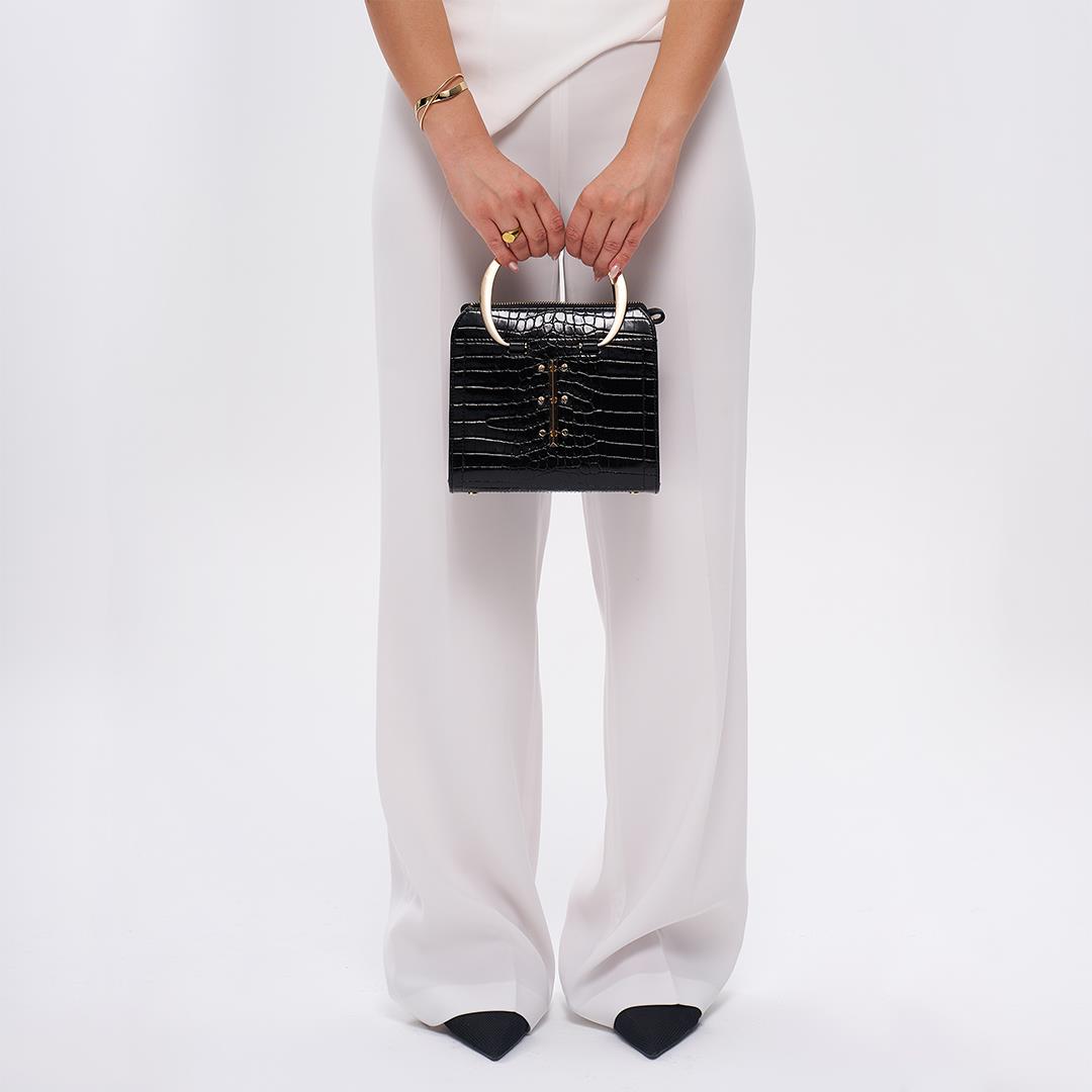Matmazel Scheat Black Women’s Hand & Shoulder Bag