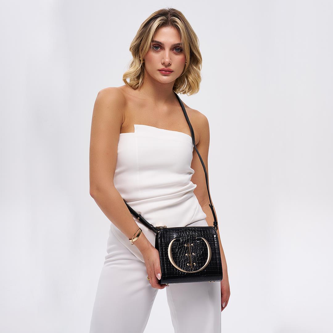 Matmazel Scheat Black Women’s Hand & Shoulder Bag