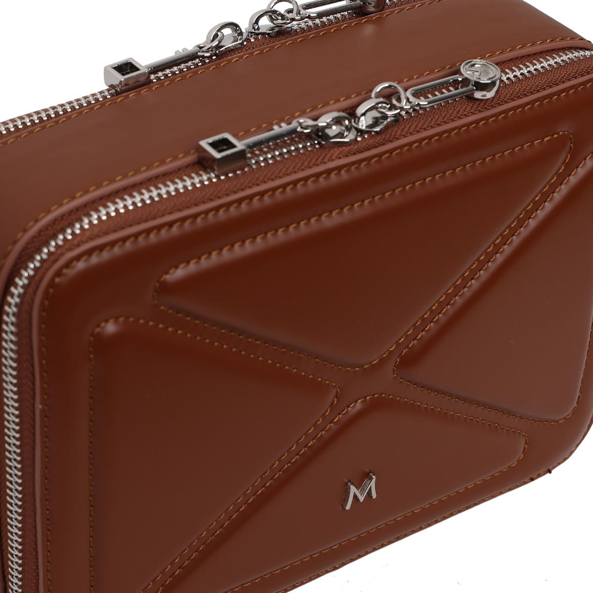 Matmazel Shaula Dark Tan Women’s Shoulder Bag