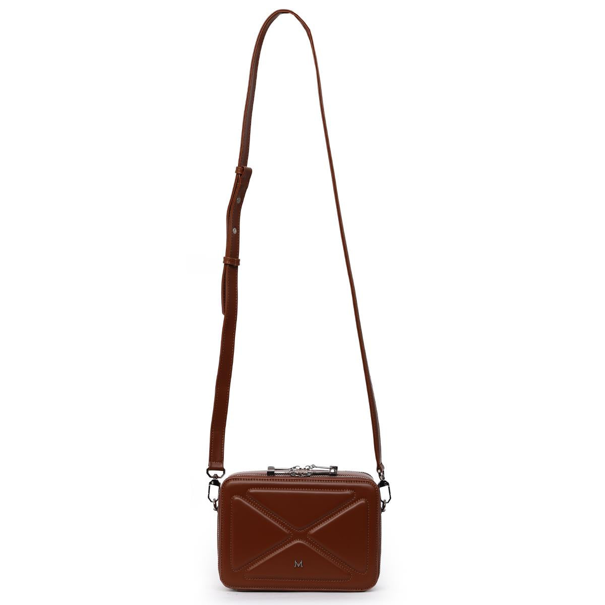 Matmazel Shaula Dark Tan Women’s Shoulder Bag