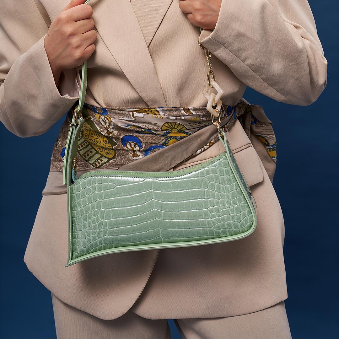 Matmazel Yildun Green Women’s Shoulder Bag