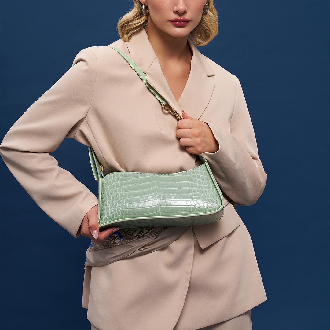 Matmazel Yildun Green Women’s Shoulder Bag