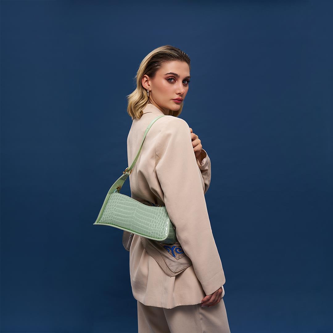 Matmazel Yildun Green Women’s Shoulder Bag