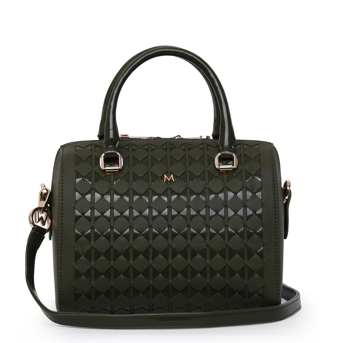 Matmazel Dheneb Khaki Women’s Hand and Shoulder Bag