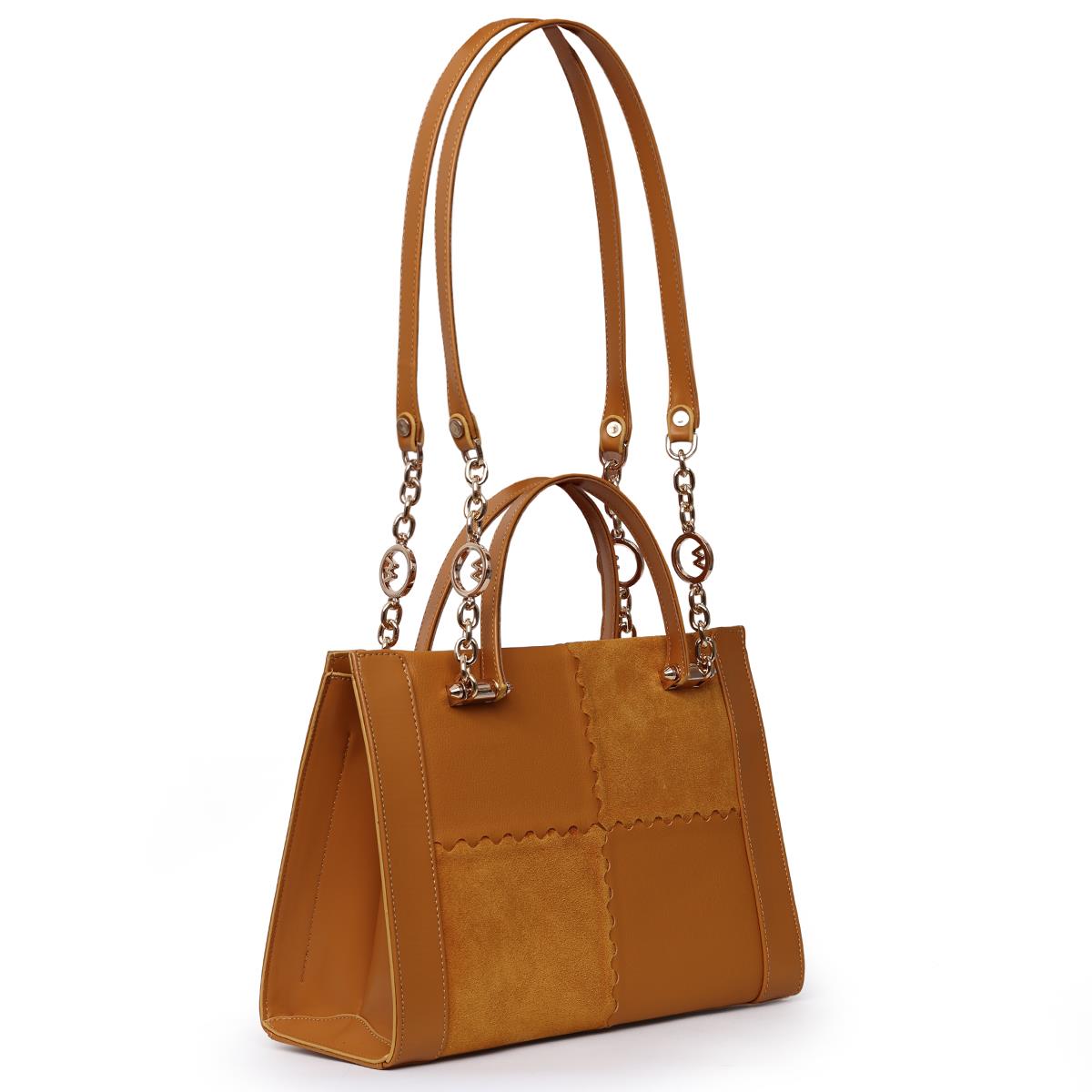 Matmazel Dschubba Mustard Women’s Hand & Shoulder Bag