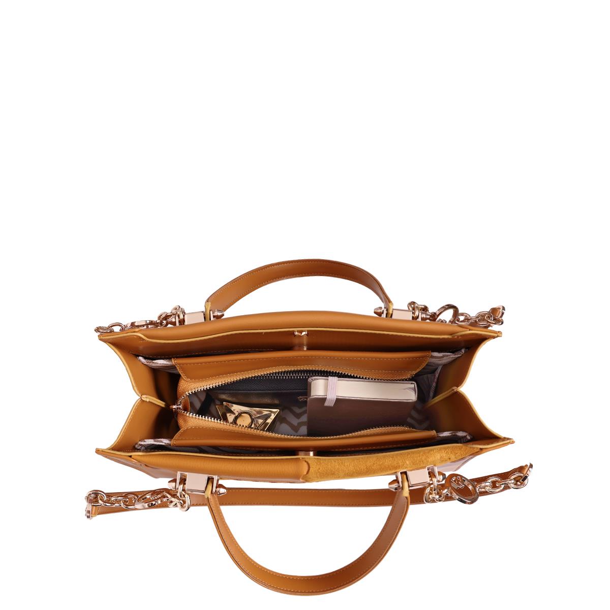 Matmazel Dschubba Mustard Women’s Hand & Shoulder Bag