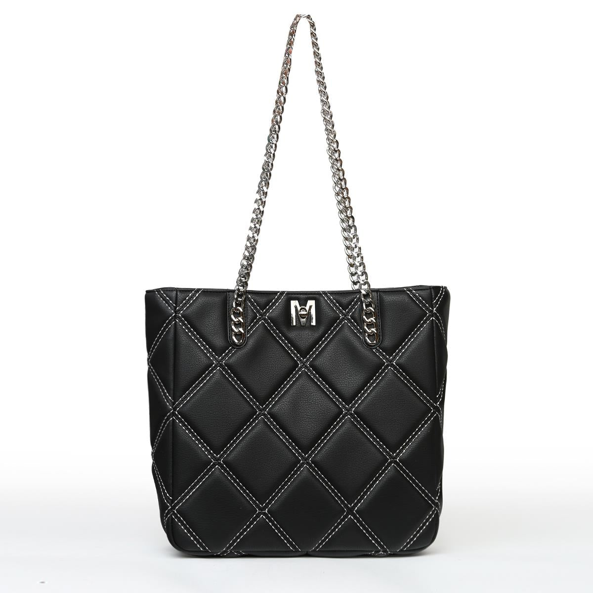 Matmazel Gloss Shoulder Bag Black
