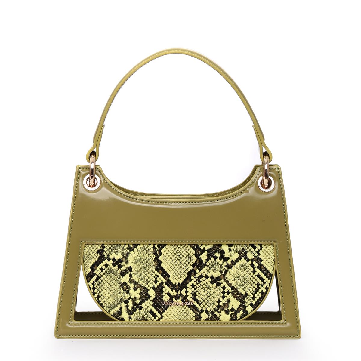 Matmazel Narda Olive Green Women’s Hand & Shoulder Bag