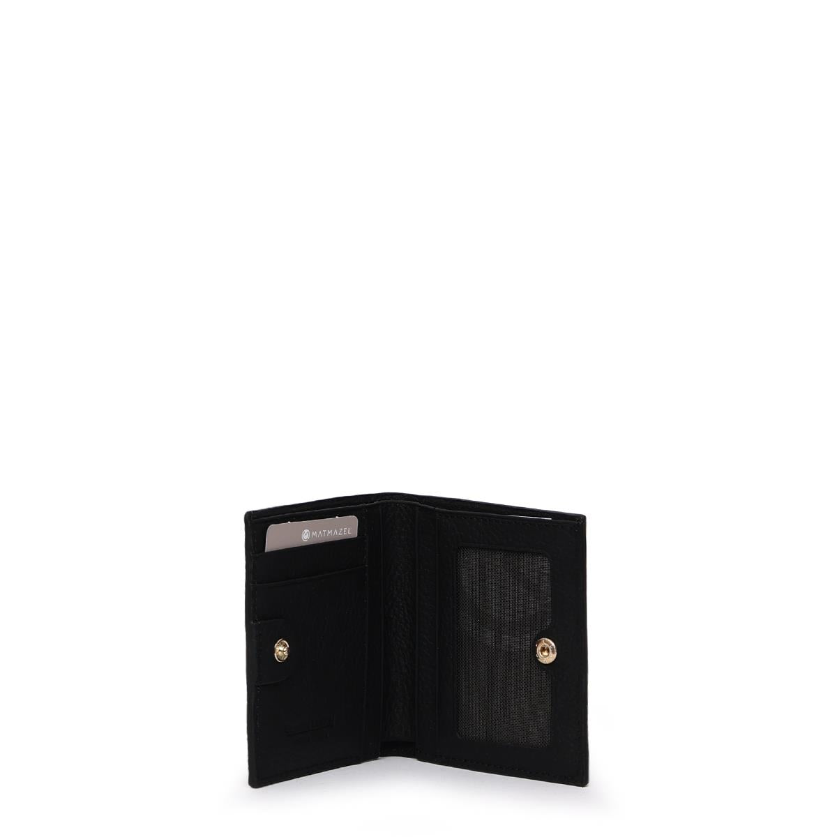 Matmazel Ovidia Black Wallet