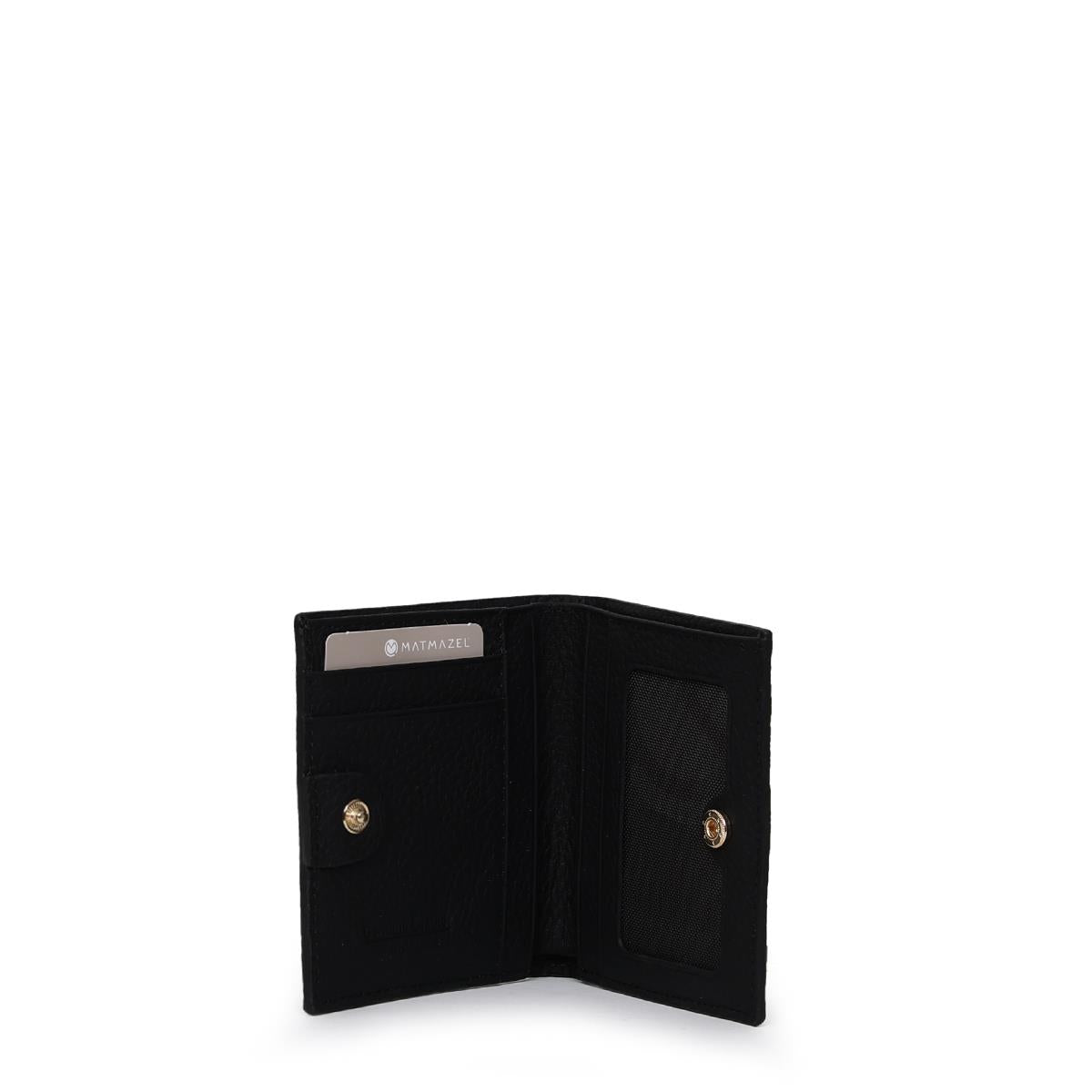 Matmazel Ovidia Black Wallet