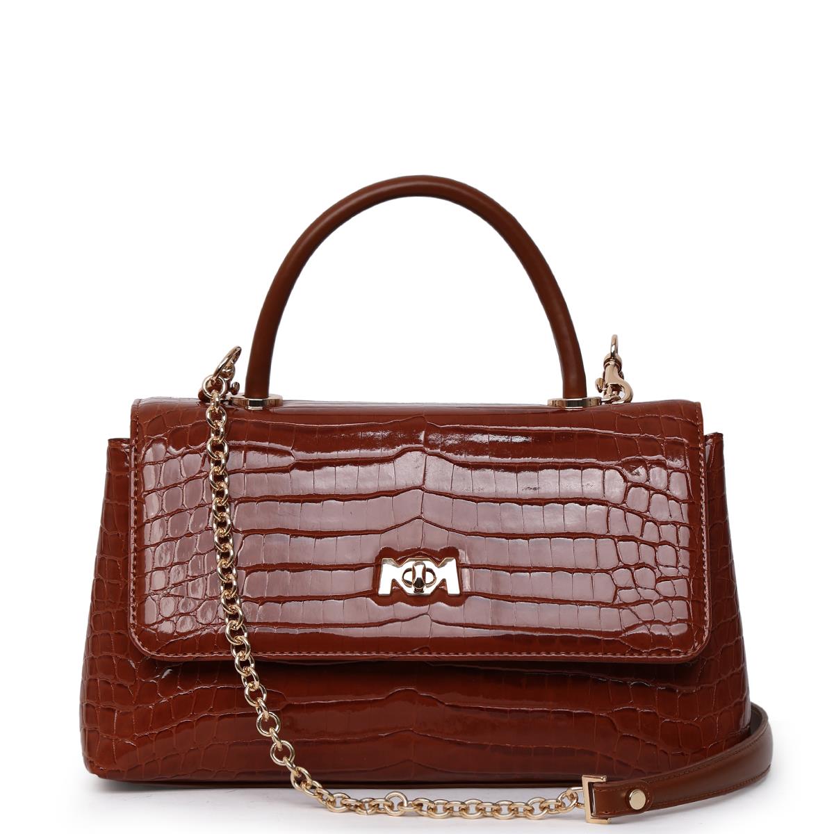 Matmazel Scheat Brown Women’s Hand and Shoulder Bag