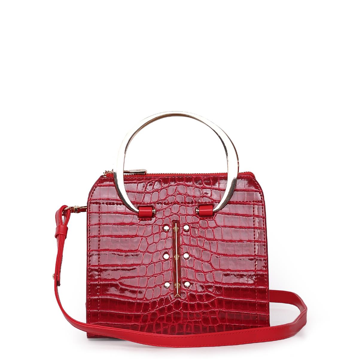 Matmazel Scheat Red Women’s Hand & Shoulder Bag