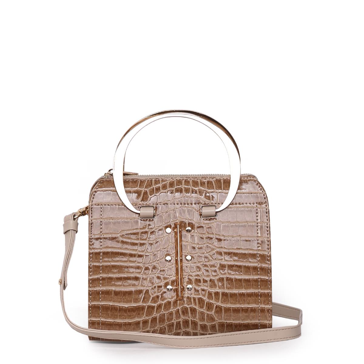 Matmazel Scheat Taupe Women’s Hand & Shoulder Bag