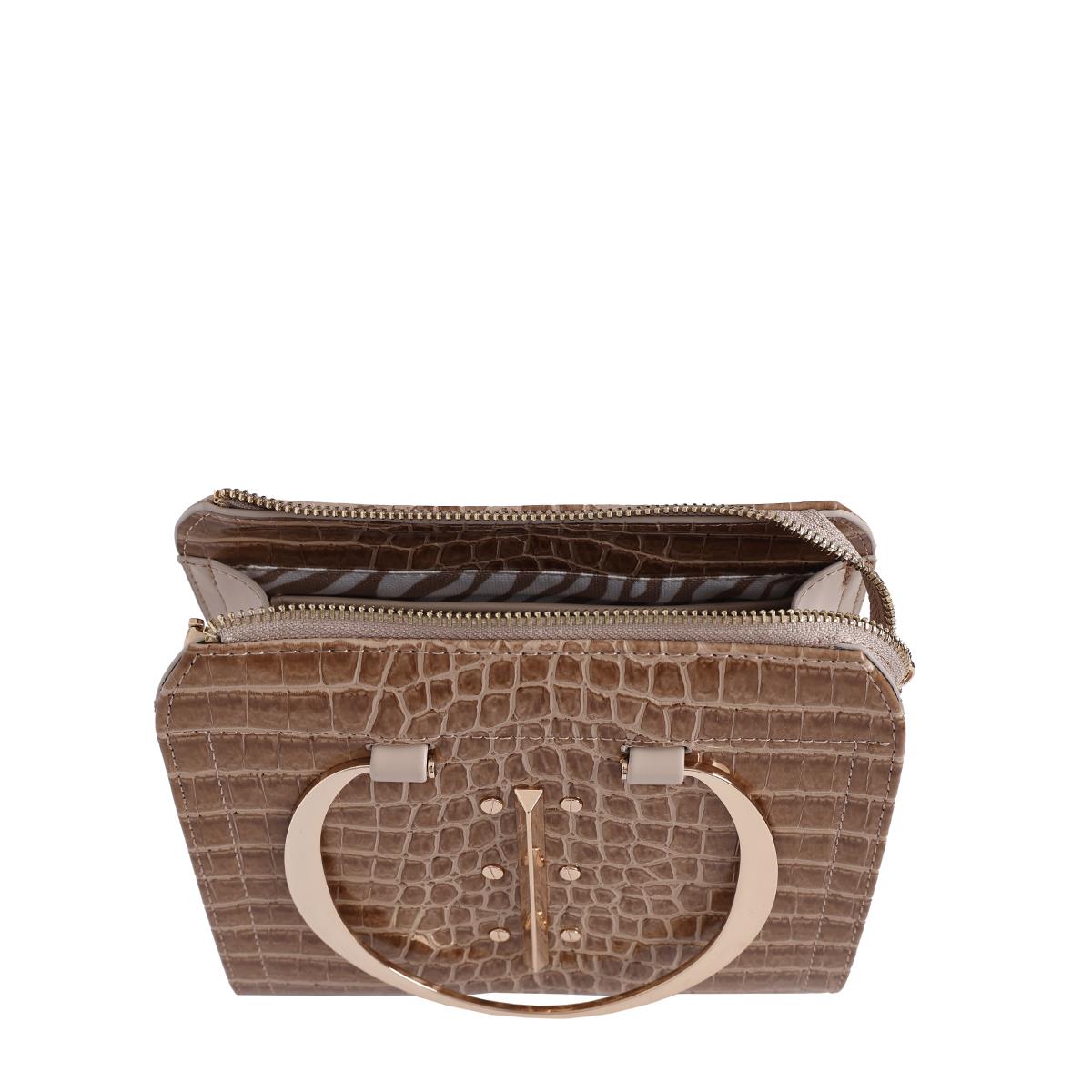 Matmazel Scheat Taupe Women’s Hand & Shoulder Bag