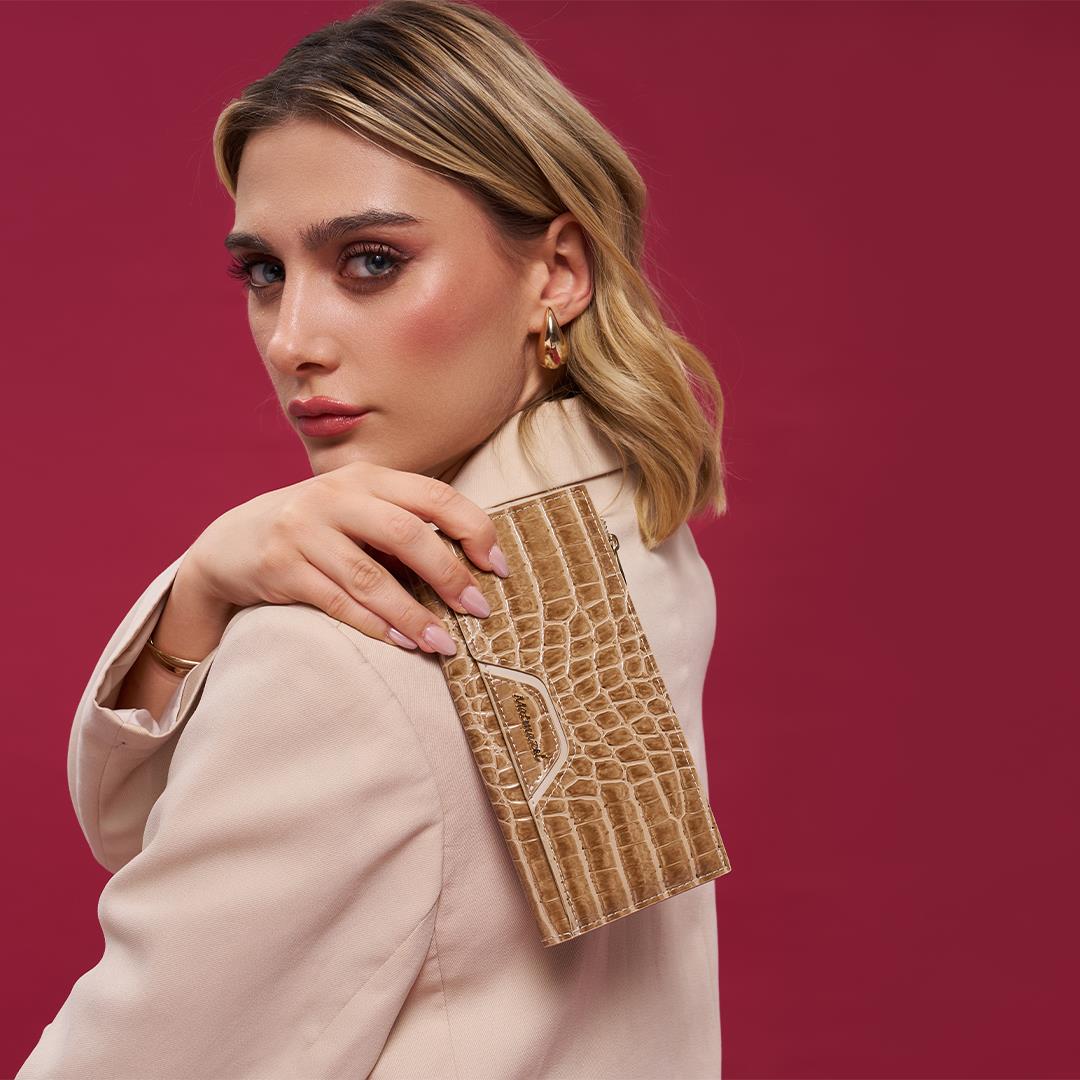 Matmazel Sempiterna Large Taupe Women’s Wallet