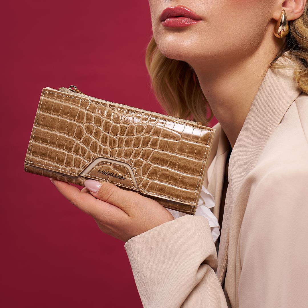 Matmazel Sempiterna Large Taupe Women’s Wallet